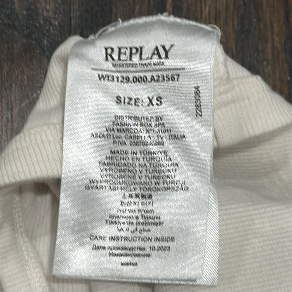 Replay Atelier Ribbed Cropped Tank - Picture 6 of 7